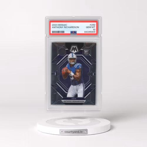 2023 Panini Mosaic #282 Anthony Richardson (PSA 10 GEM MINT)