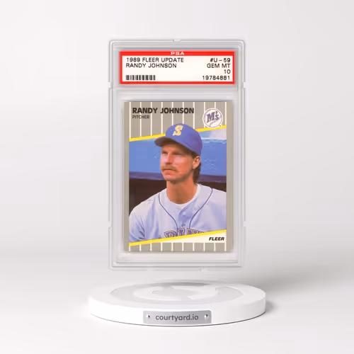 1989 Fleer Update #U-59 Randy Johnson (PSA 10 GEM MINT)