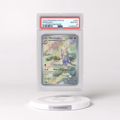 2023 Pokémon Par EN-Paradox Rift #200 Mienshao - Illustration Rare (PSA 10 GEM MINT)
