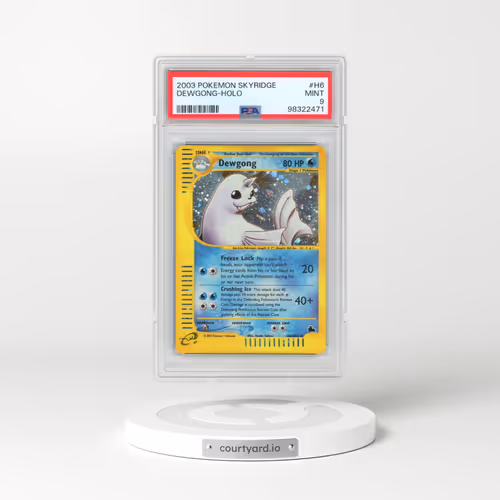 2003 Pokémon Skyridge #H6 Dewgong - Holo (PSA 9 MINT)