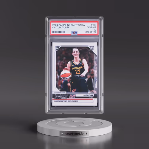 2024 Panini Instant WNBA #198 Caitlin Clark (PSA 10 GEM MINT)