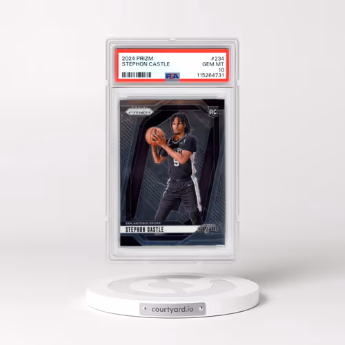 2024 Panini Prizm #234 Stephon Castle (PSA 10 GEM MINT)
