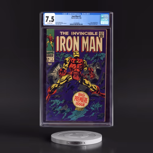 Iron Man #1 CGC 7.5 Off-white Pages (Marvel Comics, 5/68)
