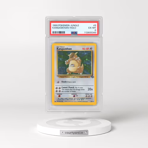 1999 Pokémon Jungle #5 Kangaskhan - Holo (PSA 6 EX-MT)