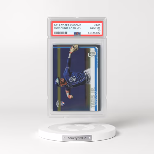 2019 Topps Chrome #203 Fernando Tatis Jr. (PSA 10 GEM MINT)