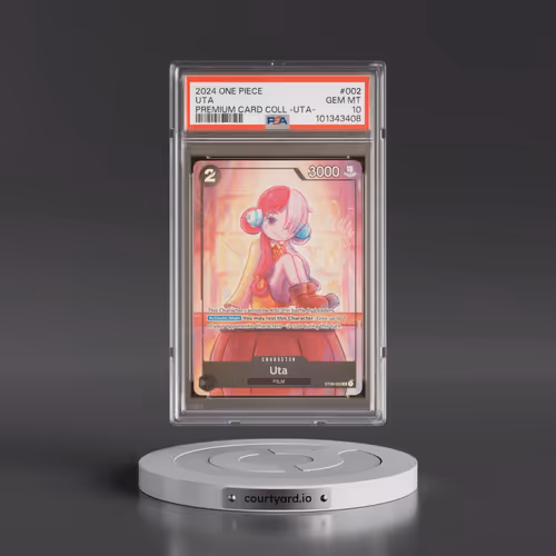 2024 One Piece Premium Card Collection -Uta #002 Uta (PSA 10 GEM MINT)