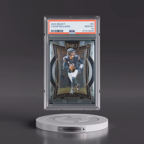 2024 Panini Select #25 Caleb Williams (PSA 10 GEM MINT)