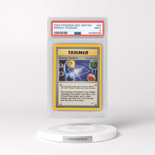 2002 Neo Destiny #99 Energy Stadium (PSA 9 MINT)