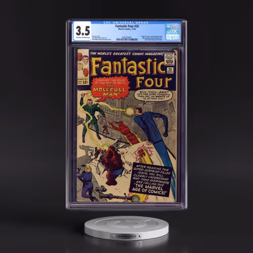 Fantastic Four #20 CGC 3.5 Off-white to White Pages (Marvel Comics, 11/63)