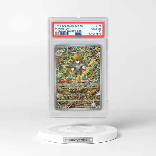 2024 Pokémon Svp EN-SV Black Star Promo #159 Magneton - Surging Sparks Elite Trainer Box (PSA 10 GEM MINT)