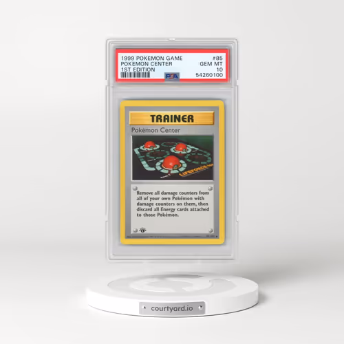 1999 Pokémon Game #85 Pokemon Center - 1st Edition (PSA 10 GEM MINT)