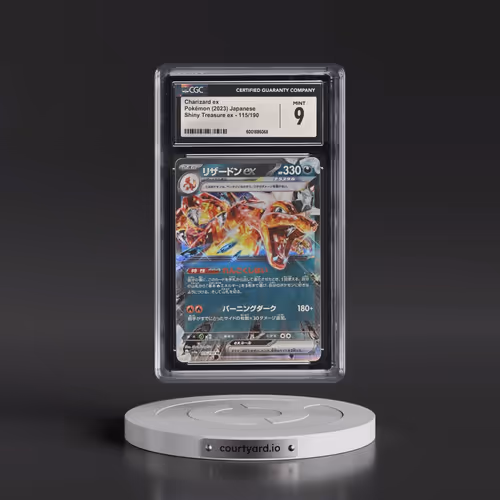 2023 Shiny Treasure ex #115/190 Charizard ex - Holo (CGC 9 MINT)