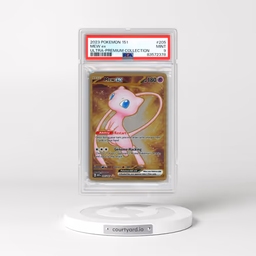 2023 Pokémon 151 Ultra-Premium Collection #205 Mew EX - Holo (PSA 9 MINT)