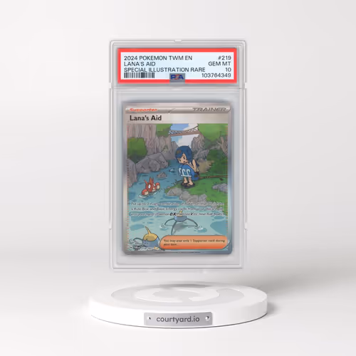 2024 Pokémon Twm EN-Twilight Masquerade #219 Lana's Aid - Special Illustration Rare (PSA 10 GEM MINT