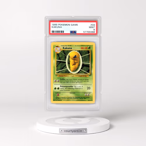1999 Pokémon Game #33 Kakuna (PSA 9 MINT)