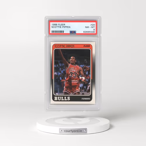 1988 Fleer #20 Scottie Pippen (PSA 8 NM-MT)