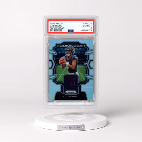 2023 Panini Prizm Rookie Gear #RGCJS CJ Stroud (PSA 10 GEM MINT)