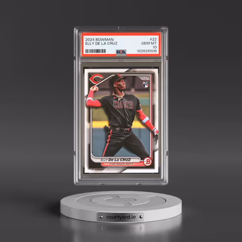 2024 Bowman #22 Elly de La Cruz (PSA 10 GEM MINT)
