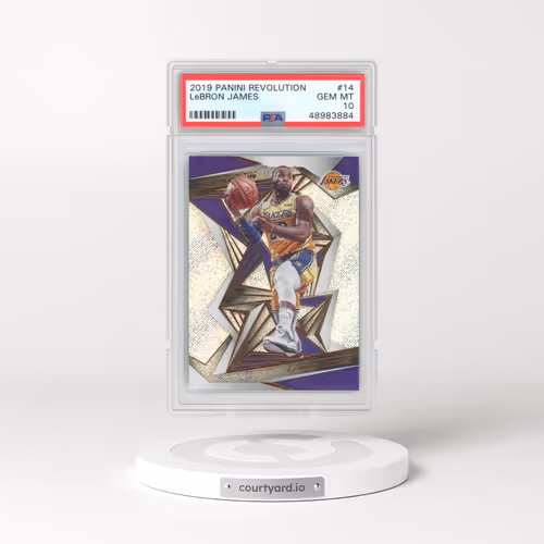 2019 Panini Revolution #14 LeBron James (PSA 10 GEM MINT)
