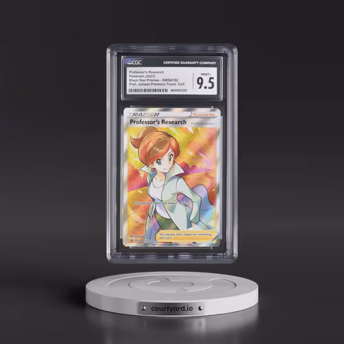 2017 Black Star Promos - Sword & Shield #SWSH152 Professor's Research - Professor Juniper Premium To