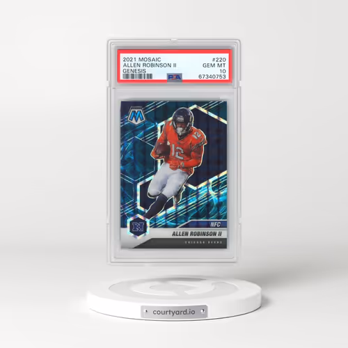 2021 Panini Mosaic #220 Allen Robinson II - Genesis (PSA 10 GEM MINT)