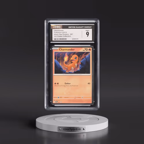2023 Black Star Promos - Scarlet & Violet SVP EN #047 Charmander - 151 Poster Collection (Cosmos Hol