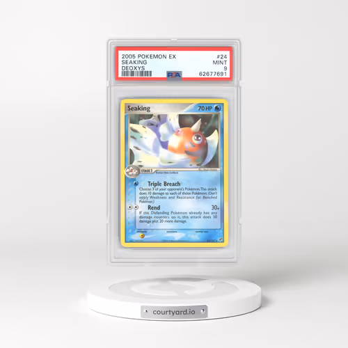 2005 EX Deoxys #24 Seaking (PSA 9 MINT)
