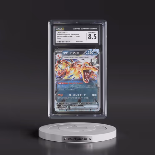 2023 Shiny Treasure ex #115/190 Charizard ex - Holo (CGC 8.5 NM-MT+)