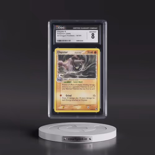 2006 EX Dragon Frontiers #14/101 Cloyster δ (CGC 8 NM-MT)