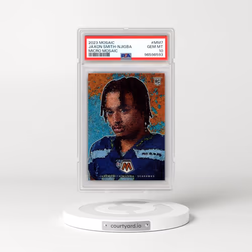 2023 Panini Mosaic Micro Mosaic #MM7 Jaxon Smith-Njigba (PSA 10 GEM MINT)