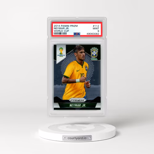2014 Panini Prizm World Cup #112 Neymar Jr. (PSA 9 MINT)