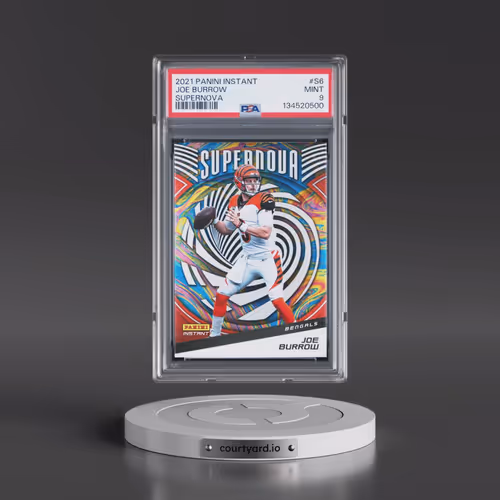 2021 Panini Instant Supernova #S6 Joe Burrow (PSA 9 MINT)