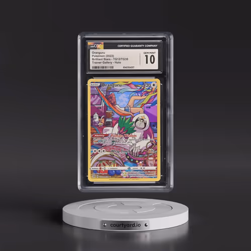 2022 Brilliant Stars #TG12/TG30 Oranguru - Trainer Gallery Holo (CGC 10 GEM MINT)