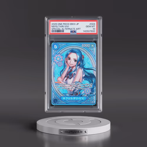 2025 One Piece Japanese EB03-Extra Booster -One Piece Heroines Edition #024 Nefeltari Vivi - Special