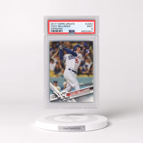 2017 Topps Update #US50 Cody Bellinger - Swinging (PSA 9 MINT)