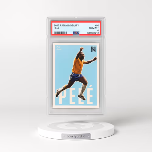 2017 Panini Nobility #91 Pele (PSA 10 GEM MINT)