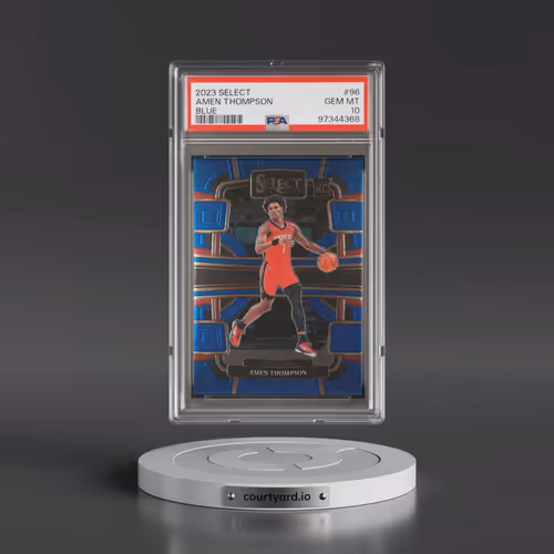 2023 Panini Select #96 Amen Thompson - Blue (PSA 10 GEM MINT)