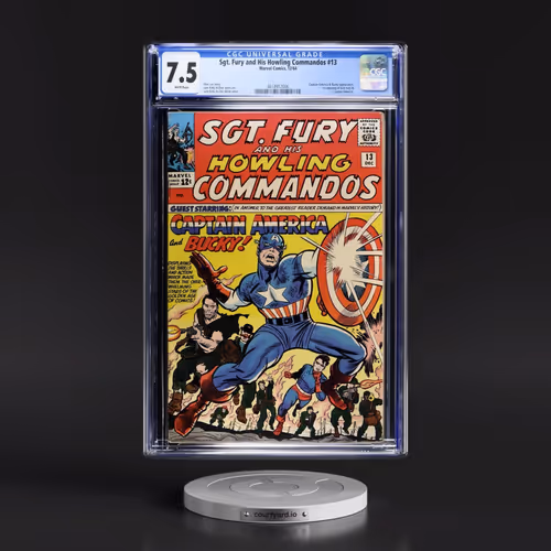 Sgt. Fury and His Howling Commandos #13 CGC 7.5 White Pages (Marvel Comics, 12/64) - Universal