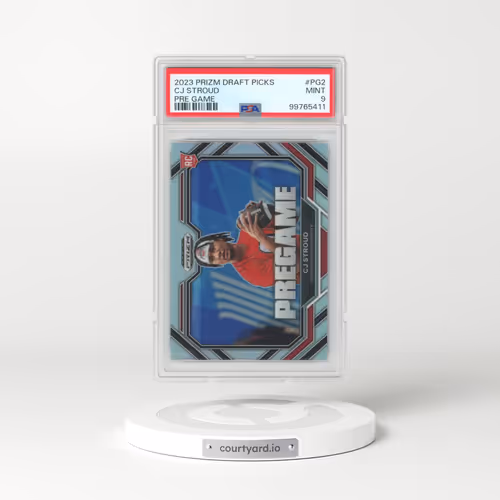 2023 Panini Prizm Draft Picks Pre Game #PG2 CJ Stroud (PSA 9 MINT)