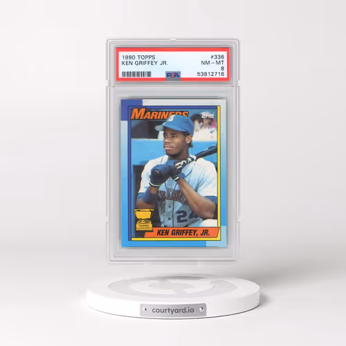 1990 Topps #336 Ken Griffey Jr (PSA 8 NM-MT)