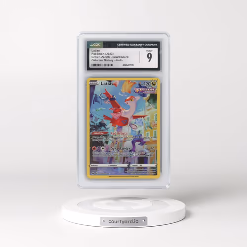 2023 Crown Zenith #GG20/GG70 Latias - Galarian Gallery Holo (CGC 9 MINT)