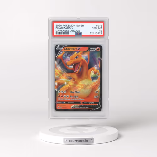 2020 Pokémon Sword & Shield Darkness Ablaze #019 Charizard V - Holo (PSA 10 GEM MINT)