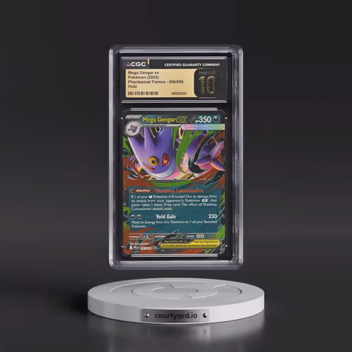 2025 Phantasmal Flames - PFL EN #056/094 Mega Gengar ex - Holo (CGC 10 PRISTINE)