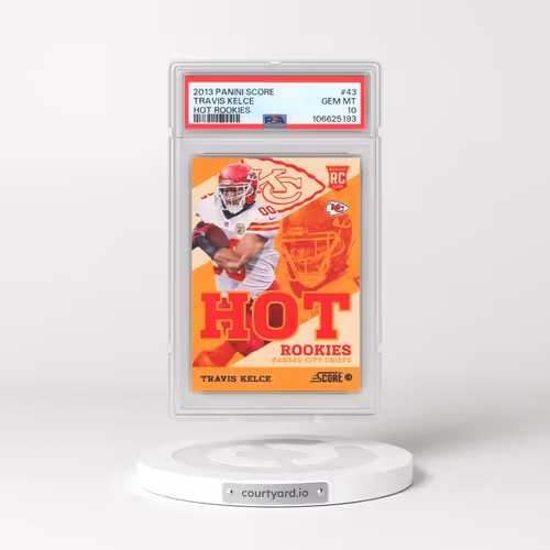 2013 Panini Score Hot Rookies #43 Travis Kelce (PSA 10 GEM MINT)