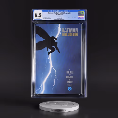 Batman: The Dark Knight Returns #1 CGC 6.5 White Pages (DC Comics, 3/86) - Universal Second Printing