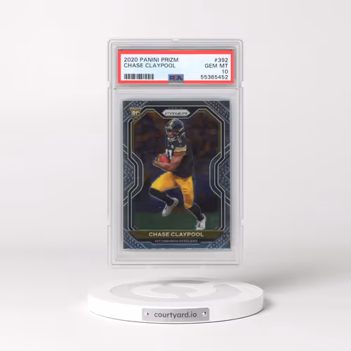 2020 Panini Prizm #392 Chase Claypool (PSA 10 GEM MINT)