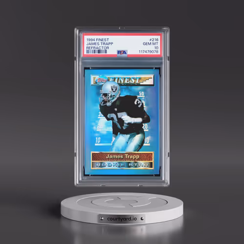 1994 Finest #216 James Trapp - Refractor (PSA 10 GEM MINT)