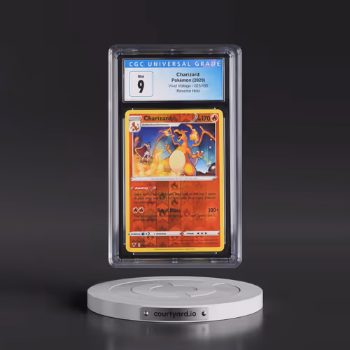 2020 Vivid Voltage #025/185 Charizard - Reverse Holo (CGC 9 MINT)
