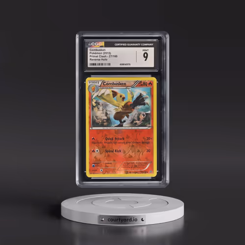 2015 Primal Clash #27/160 Combusken - Reverse Holo (CGC 9 MINT)