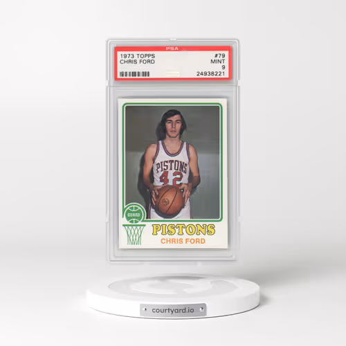 1973 Topps #79 Chris Ford (PSA 9 MINT)